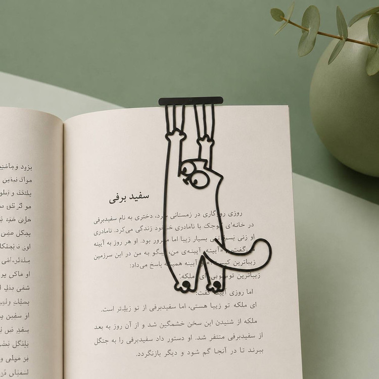 نشانگر کتاب مدل گربه