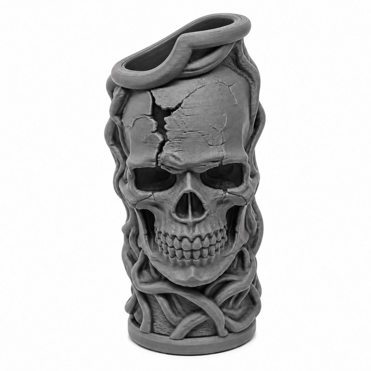 جعبه فندک طرح جمجمه مدل Skull